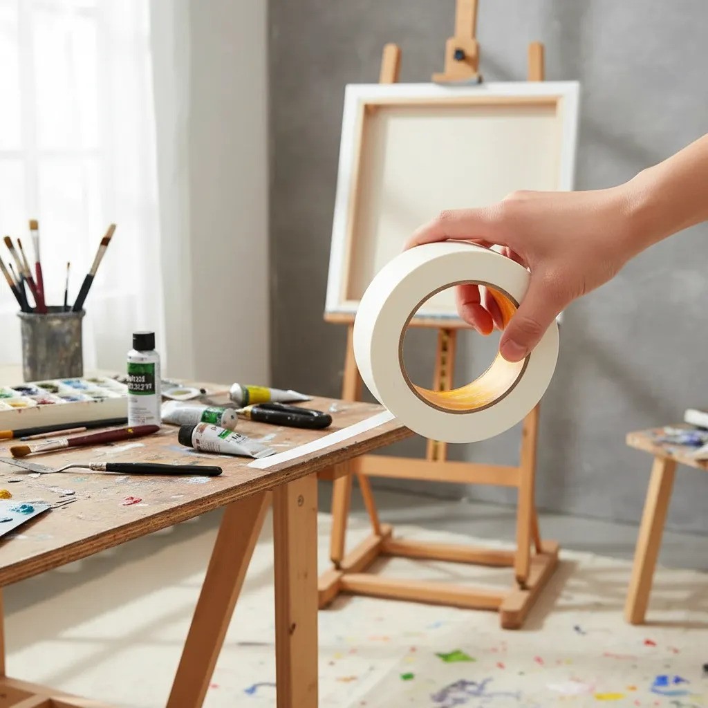 Cinta Empapelar Cinta Adhesiva Premium Pintor 48mm X 50 M - Imagen 2