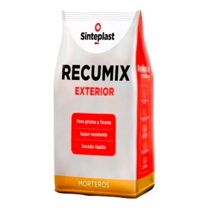 Cemento Mezcla Repara Superficies Exterior Recumix 5 Kg