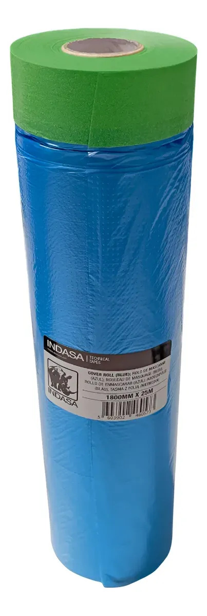 Nylon Con Cinta Salva Pintura 0,55m X 20m