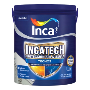 Membrana Liquida Inca Incatech Impermeabilizante 20kg Color